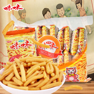 咪咪虾味条虾味片 虾味 20包共360g 膨化儿童休闲食品零食大礼包
