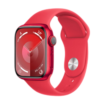 Apple/ƻ Watch Series 9 ֱGPS+ѿ41׺ɫǺɫ˶ͱS/M MRY73CH/A