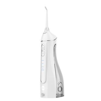 博皓（prooral）冲牙器便携式洗牙器家用电动牙齿冲洗器水牙线声波洁牙器 正畸牙缝清洁牙垢牙结石 F27 信仰白