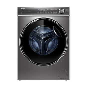 海尔（Haier）滚筒洗衣机全自动纤美超薄精华洗326系列10/12公斤大容量 1.1洗净比一级变频嵌入式大筒经以旧换新 10KG精华洗+548超薄+智能投放+深层除菌螨