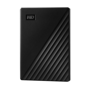 西部数据（WD）移动硬盘 My Passport随行版 2.5英寸机械移动硬盘 手机电脑外接 【随行版】黑色|硬件加密 兼容Mac 1TB