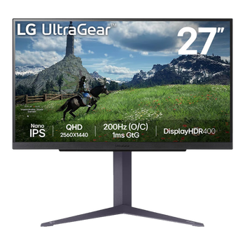 LG 27GS85Q 27Ӣ NanoIPS 2Kʾ 200Hz 1ms(GTG) Ϸ羺ʾ HDR400 4Nano ת 27GS85Q 4NanoIPS 2K/200Hz