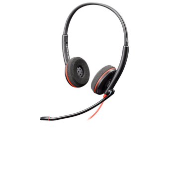 աҲBlackwire C3220 ͷʽ˫USB-Aӿ ֱԴ߿