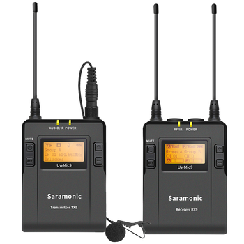 ѣSaramonic  UwMic9 㲥˷С۷һһ ֱֻƵɷ¼뻰Ͳרҵ豸