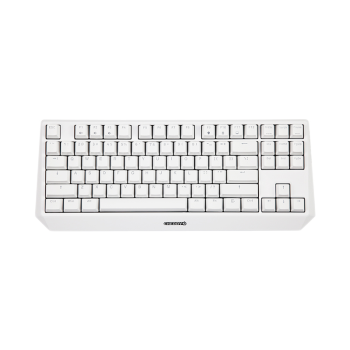 樱桃（CHERRY）MX1.0 TKL 有线键盘 G80-3810键盘游戏 机械键盘 87键 键盘机械游戏键盘 电脑键盘 白色 茶轴