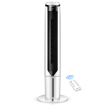 先锋(SingFun)风扇家用遥控水冷塔扇负离子客厅卧室节能遥控制冷小空调扇办公移动加湿冷风扇DTS-S1