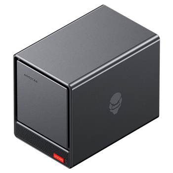 챵WTR Pro PCӢضN1004ӲλNAS̨ʽ˫2.5G N100ĺ ׼ϵͳڴӲ̡