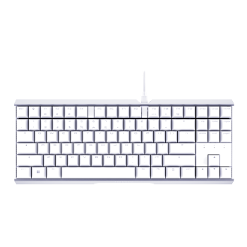 樱桃（CHERRY）MX3.0S TKL 键盘机械 G80-3876HYAEU-0 游戏键盘 有线电脑键盘 樱桃键盘 白色 红轴