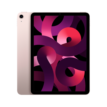 Apple【教育优惠】 iPad Air 10.9英寸平板电脑 2022年款（256G WLAN版/M1芯片 MM9M3CH/A） 粉色