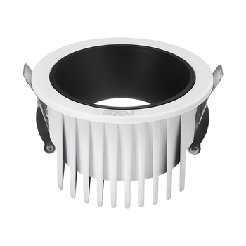 雷士nvc筒射灯led天花灯嵌入式牛眼灯过道走廊孔灯装饰灯黑色款高升5