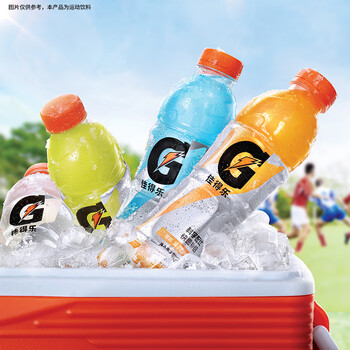 百事可乐 佳得乐 gatorade 橙味 电解质水 功能运动饮料 600ml*15瓶