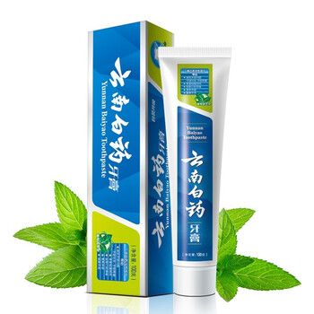 云南白药牙膏留兰薄荷多规格单支护龈健齿口气清新 4支(410g)健康家庭