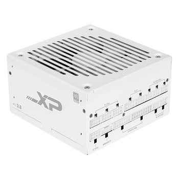 先马（SAMA）XP1200W雪装 ATX3.0白金牌机箱电脑电源白色 PPLP认证/PCIE5.0/智能ECO风扇/压纹线/支持5090显卡