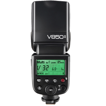 神牛（Godox）V850II 机顶闪光灯锂电池热靴灯外拍摄影灯单反相机热靴机顶闪光灯 离机高速闪光灯（通用型）