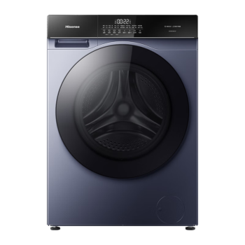 海信（Hisense）滚筒洗衣机全自动 10公斤洗烘一体 活水洗科技 大容量超薄嵌入 蒸汽除菌除螨 以旧换新 HD100DSE12F
