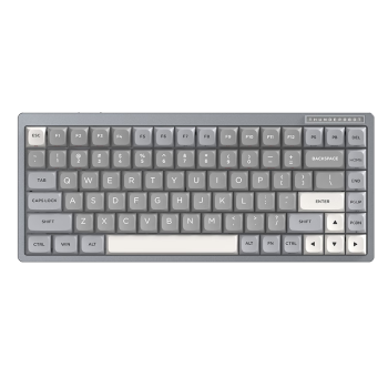 雷神（ThundeRobot） 三模铝合金机械键盘VIC84电竞游戏RGB笔记本电脑办公蓝牙2.4G 雷神VIC84三模机械键盘 元素 水轴