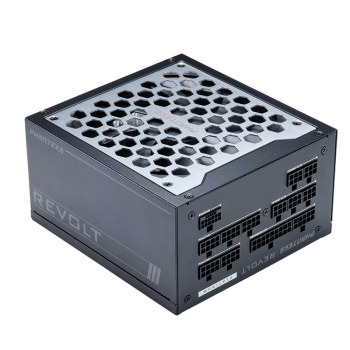 追风者(PHANTEKS)REVOLT 1000W黑色 白金全模组机箱电源裸机(ATX3.0/PCIE5.0/全日系电容/风扇温控启停)