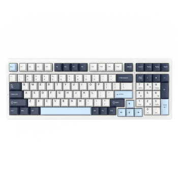 VGN S99 游戏动力 三模连接 客制化键盘 机械键盘 单键开槽 全键热插拔 gasket结构 S99 阿尼亚 远山蓝