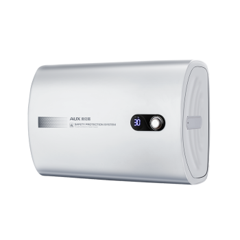 奥克斯（AUX）电热水器 超薄扁桶 二级能效家用洗澡机40升L 40升 2000W 扁桶双胆速热 包安装