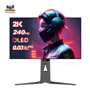 ���� 26.5Ӣ�� 2K OLED�羺��ʾ�� ԭ��240HZ��ˢ���� 10bit 96WType-C��ɫ�������ʾ�� VX2781
