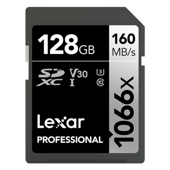 Lexar׿ɳ SDڴ濨 4K΢񴢴濨 V30 UHS-Isd SD 128G SDXC 160MB/s 1066X