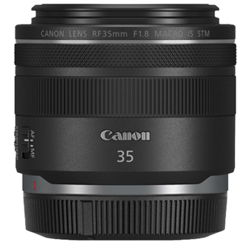 佳能（Canon） rf35 1.8 IS STM全画幅广角微距微单镜头适用EOS R5 R6 RP RF35 F1.8 STM 官方 标配【无滤镜配件~建议选套餐】