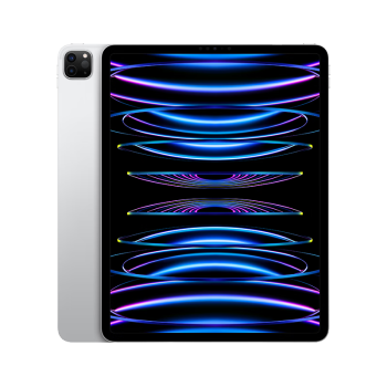 Apple iPad Pro 12.9英寸(第 6 代)平板电脑 2022年款(128G WLAN版/M2芯片/MNXQ3CH/A) 银色