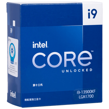 英特尔（Intel）酷睿 13代 CPU处理器 台式机 原盒 13代i9-13900KF 原盒【五年质保】