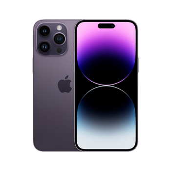 Apple iPhone 14 Pro Max (A2896) 512GB 暗紫色 支持移动联通电信5G 双卡双待手机【大王卡】