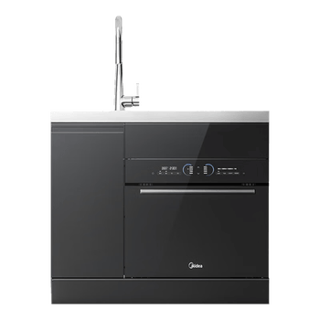 美的（Midea）集成水槽 变频洗碗机一体式 水槽洗碗机 集成洗碗机 洗碗机带洗菜盆一体机 水槽式洗碗机XH09