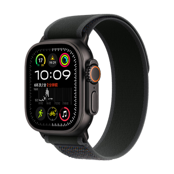 Apple/ƻ Watch Ultra 2 ֱGPS+ѿ49 ׺ɫѽǺɫҰػʽM/L MXDR3CH/B