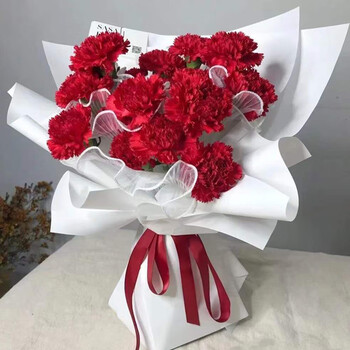 记忆花派鲜花同城配送康乃馨玫瑰花束送妈妈长辈生日礼物速递全国花店