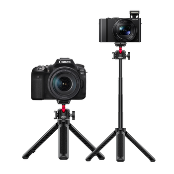 ulanzi优篮子 MT-16升级款延长拍照手柄球头云台三脚架便携多功能三角架自拍杆相机拍照手机桌面直播支架