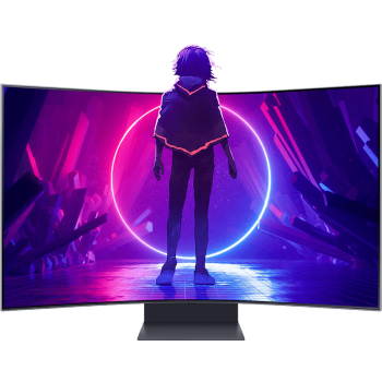 ǣSAMSUNG55Ӣ Mini LED 4K 165Hz 1ms(GTG)  HDR2000 60W G97NB Ark羺ʾ S55BG970