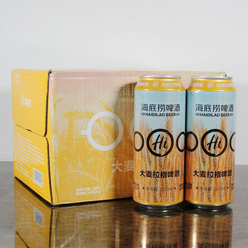海底捞大麦拉格精酿啤酒500ml12听整箱装国产