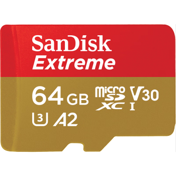 ϣSanDisk64GB TFMicroSD洢 U3 C10 A2 V30 4K ƶڴ濨 170MB/s д80MB/s