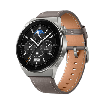 ΪHUAWEI񡿻Ϊֱwatch gt3 pro˶ECGĵͼѪˮŮ 46mm-ɫ𽺱Ƥ+Ĥ ʮѡһ