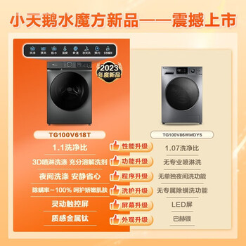 С죨LittleSwanͲϴ»ȫԶ 10 ˮħƵܲӳ 73ּʹ ƹͲϴ618T