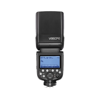 神牛v860三代闪光灯相机机顶闪光灯引闪器高速同步补光灯外拍灯相机热靴灯自动测光户外便携外拍灯 方形灯头V860III闪光灯 适配佳能