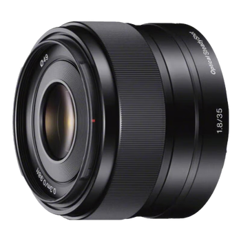 索尼（SONY）E 35mm F1.8 OSS APS-C画幅广角定焦镜头 半画幅人像镜头 SEL35F18 E 35F1.8