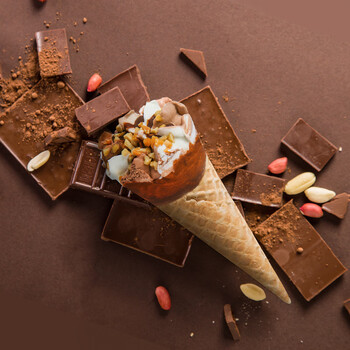 伊利巧乐兹香草巧克力口味脆皮甜筒冰淇淋73g6支盒雪糕冰激凌冷饮