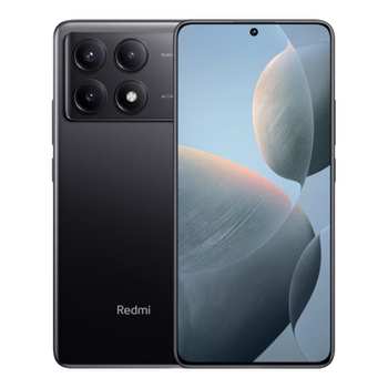 小米Redmi K70E 第二代1.5K直屏 6400W超清相机 5500mAh电量  小米红米5G手机 墨羽 12GB+512GB