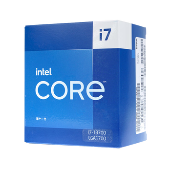 英特尔(Intel) i7-13700 13代酷睿处理器 16核24线程 睿频至高可达5.2Ghz 台式机CPU 适配黑神话悟空