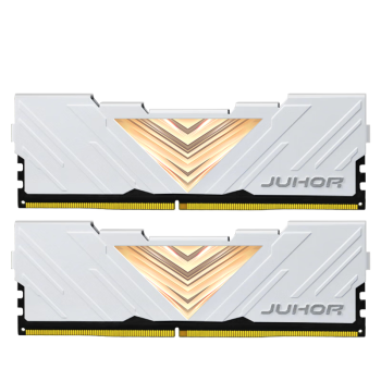 JUHOR���� 16GB(8Gx2)��װ DDR4 3200 ̨ʽ���ڴ��� ���ϵ�а׼�