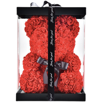 柏爱永生花玫瑰花熊 生日礼物实用礼盒纪念日214情人节礼物送女友 179