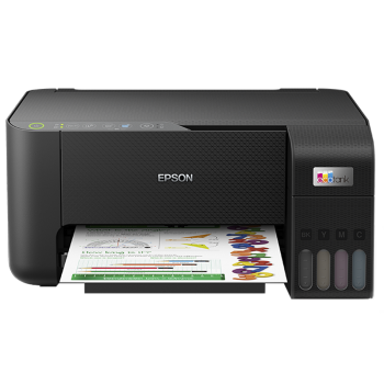 爱普生（EPSON）无线墨仓式彩色照片打印机家用办公喷墨打印复印扫描文档 L3251（白色款） 标配（含一套原装墨水）