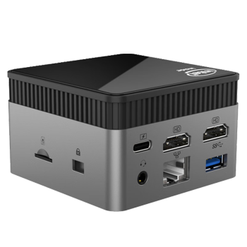 摩方MoreFine M6S 12代N100迷你主机win11办公家用便携miniPC微型小电脑 M6S_N100四核4K迷你主机 12G DDR5_不带硬盘