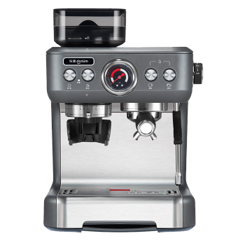 东菱（Donlim） 意式咖啡机 家用半自动研磨一体机蒸汽打奶泡磨豆机商用级冲煮DL-KF5700P DL-KF5700P|研磨一体