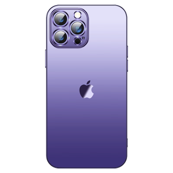 闪魔 苹果14promax手机壳 iphone14Pro max保护套镜头全包防摔透明磨砂防指纹 全透明【镜头全包^不沾指纹】