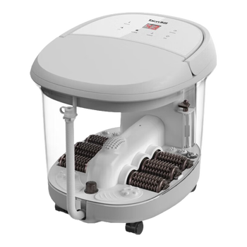 泰昌（Taicn）泡脚桶全自动按摩洗脚盆电动加热足浴盆恒温泡脚盆家用智能洗脚桶养生泡脚神器送爸妈节日生日礼物 12DG6H/6个电动滚轮+桶内深29CM 足浴盆